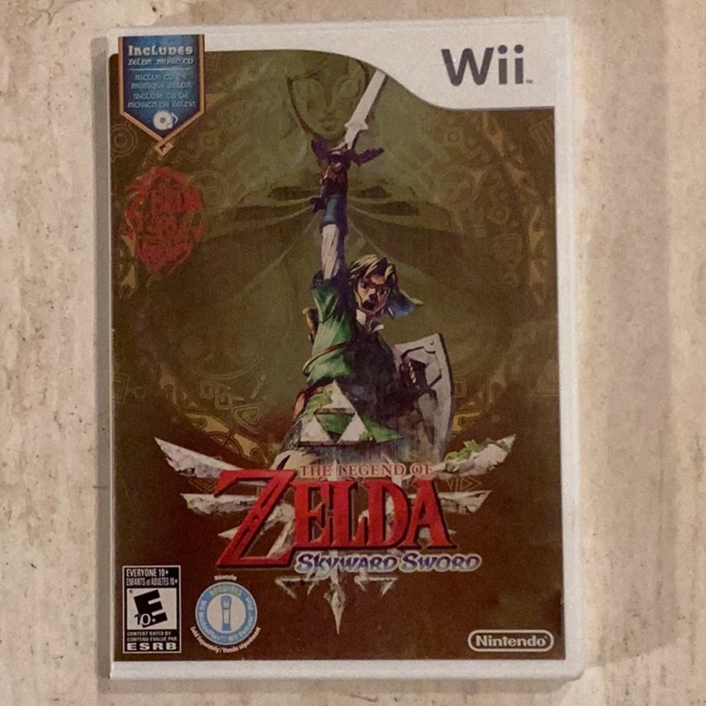 The Legend Of Zelda Skyward Sword 25th Anniversary Nintendo Wii Game Tested